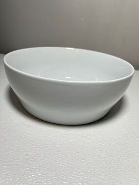 Dash of That White Stoneware Serving Bowl - Versatile Home Serving Bowl